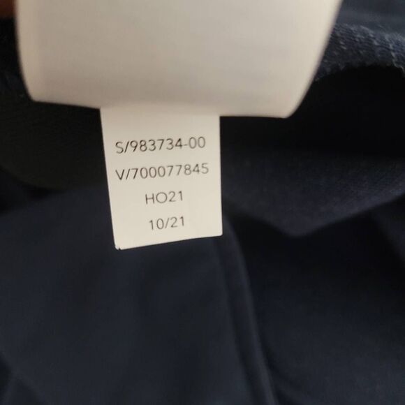 Athleta Venice Blazer Plus Size 20 Navy Heather Ponte Knit Stretch Casual Office - Picture 7 of 9